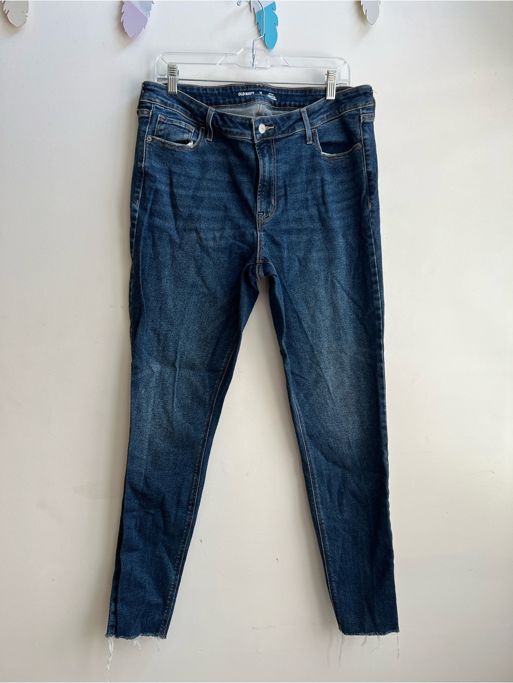 Old Navy Mid Rise Rockstar Skinny 14 Tall EUC